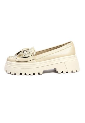 Mocasines Beige Ballerinas Maica