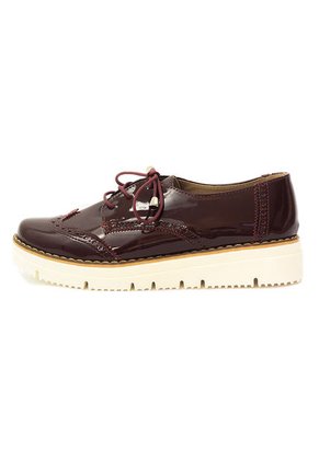 Zapato Vinotinto Ballerinas Candy