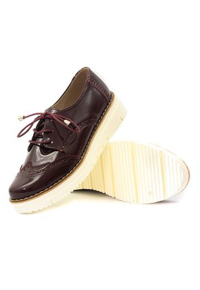 Zapato Vinotinto Ballerinas Candy