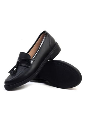 Mocasines Negro Ballerinas Luisa