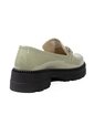 Mocasín Para Dama Verde Oliva Claro Ballerinas Valery de Ballerinas