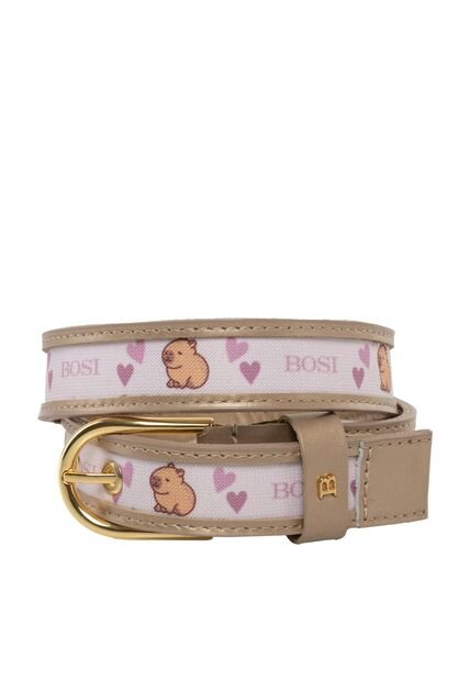 Cinturón Para Niña Capibara Combinado Bosi