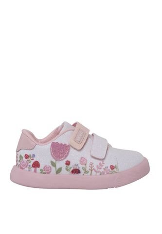 Zapatos Para Niña Jewel Blanco Y Rosado Bosi Bambino