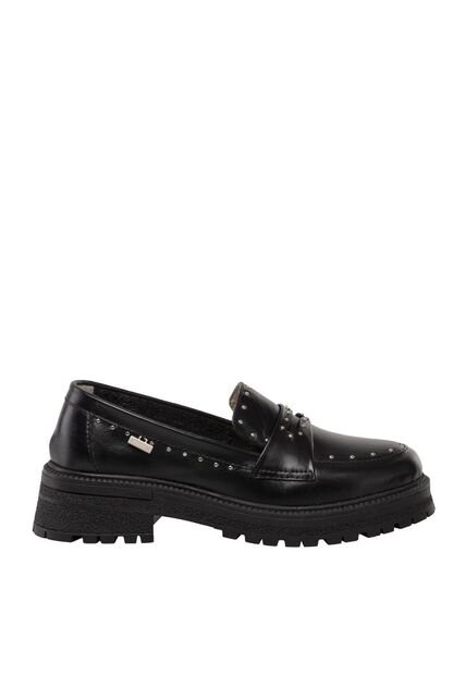 Mocasines Para Niña Arlet Negro Bosi