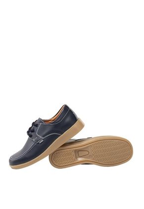 Zapatos Colegiales Para Niña Vitani Azul Bosi
