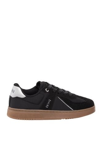 Tenis Para Niño Tram Negro Bosi Bambino
