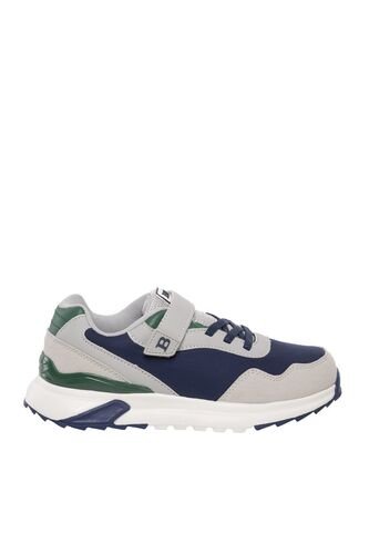 Tenis Para Niño Dir Blanco Y Gris Bosi Bambino