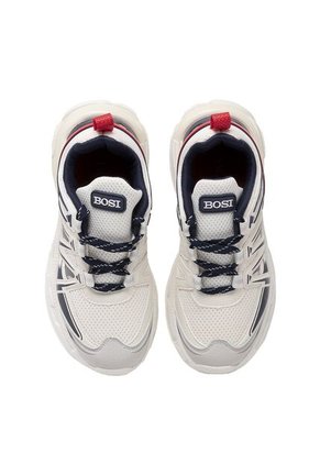 Tenis Para Niño Soan Blanco Y Azul Bosi