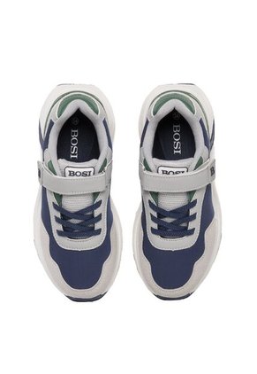 Tenis Para Niño Dir Blanco Y Gris Bosi