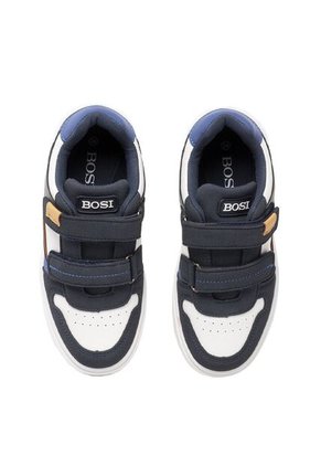 Tenis Para Niño Ibai Azul Y Blanco Bosi