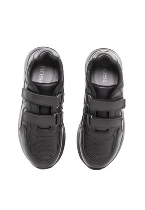 Tenis Colegiales Para Niño Alek Negro Bosi
