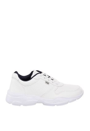 Zapatos Colegiales Para Niño Naming Blanco Bosi