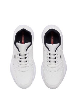 Zapatos Colegiales Para Niño Naming Blanco Bosi