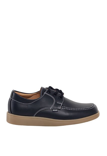 Zapatos Colegiales Para Niña Lirai Azul Bosi