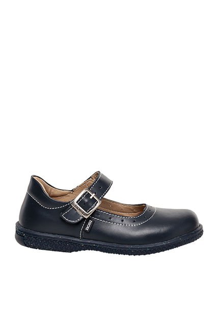 Zapatos Colegiales Para Niña Tandori Azul Bosi