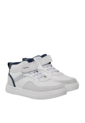 Tenis Tipo Bota Para Niño Danike Blanco Bosi