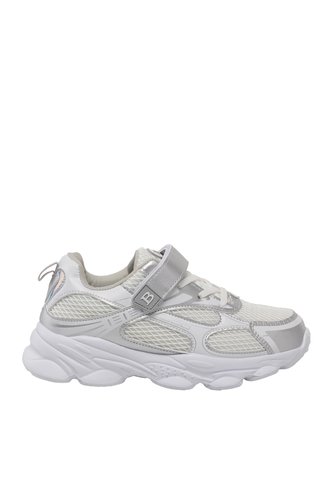 Tenis Para Niña Munir Blanco Y Plata Bosi Bambino