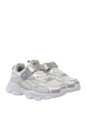Tenis Para Niña Munir Blanco Y Plata Bosi