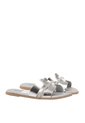 Sandalias Para Niña Megan Plata Bosi de Bambino