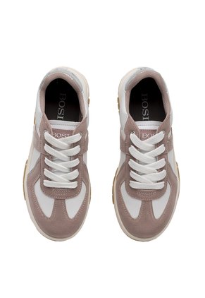 Tenis Para Niña Ikia Blanco Y Rosado Bosi