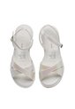 Sandalias Para Niña Selena Blanco Bosi de Bambino