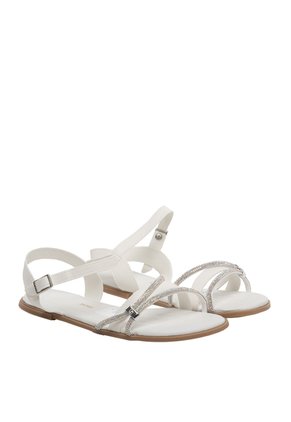 Sandalias Para Niña Gretel Blanco Bosi