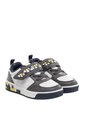 Tenis Para Niño Nour Blanco Y Gris Bosi de Bambino