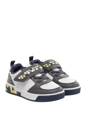 Tenis Para Niño Nour Blanco Y Gris Bosi