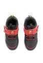 Tenis Para Niño Rolf Negro Y Rojo Bosi de Bambino