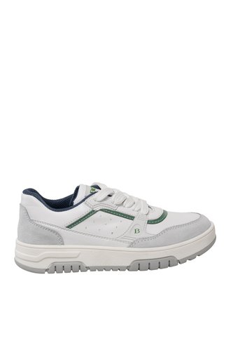 Tenis Para Niño Barlet Blanco Y Verde Bosi Bambino