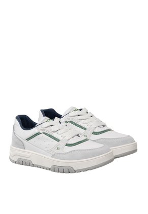 Tenis Para Niño Barlet Blanco Y Verde Bosi