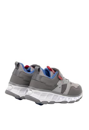 Tenis Tipo Patín Para Niño Tabuk Gris Y Azul Bosi