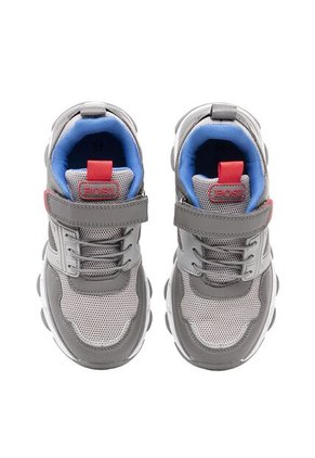 Tenis Tipo Patín Para Niño Tabuk Gris Y Azul Bosi