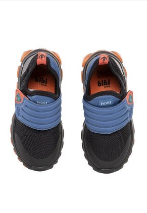 Tenis Para Niño Tripoli Negro Y Azul Bosi