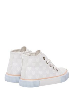 Tenis Tipo Botín Para Niña Liwa Blanco Bosi