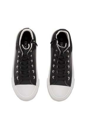 Tenis Tipo Botín Para Niña Nerida Negro Bosi