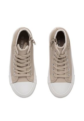 Tenis Tipo Botín Para Niña Nerida Beige Bosi