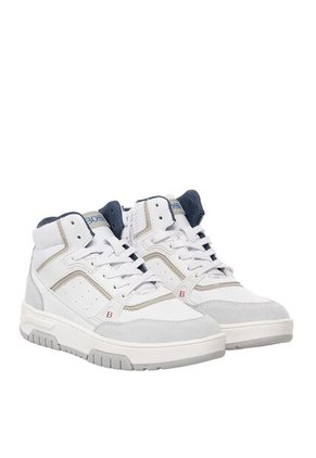 Tenis Tipo Bota Para Niño Nicolo Blanco Bosi