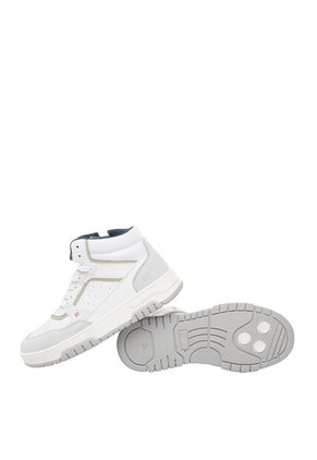 Tenis Tipo Bota Para Niño Nicolo Blanco Bosi