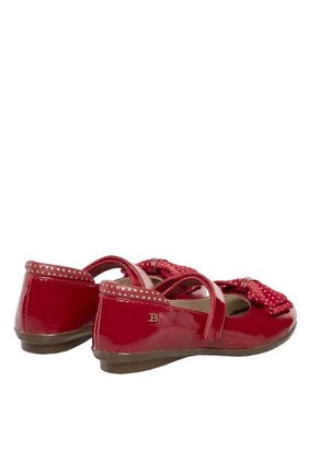 Baletas Para Niña Lura Rojo Bosi