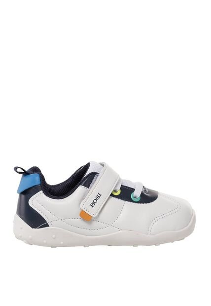 Zapatos Para Bebé Griffin Blanco Y Azul Bosi