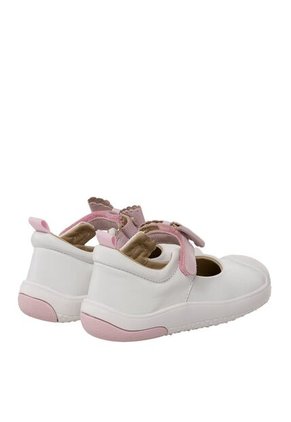 Zapatos Para Bebé Labella Blanco Y Rosado Bosi