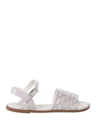 Sandalias Para Niña Crystal Blanco Bosi Bambino