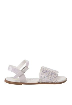 Sandalias Para Niña Crystal Blanco Bosi