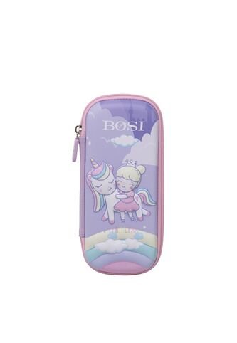 Portalápices Para Niña Unicorn Lila Bosi Bambino