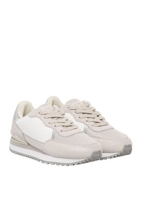 Tenis Para Niña Parmy Blanco Y Gris Bosi