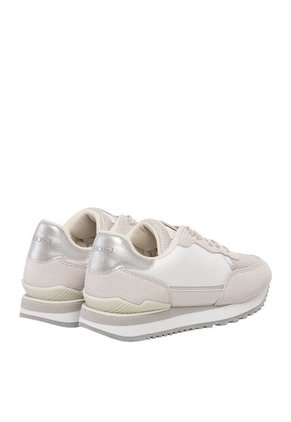 Tenis Para Niña Parmy Blanco Y Gris Bosi