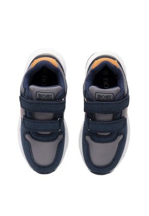 Tenis Para Niño Croft Azul Y Gris Bosi