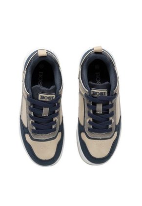 Tenis Para Niño Renard Azul Y Gris Bosi