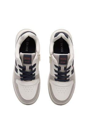 Tenis Para Niño Bret Blanco Y Azul Bosi